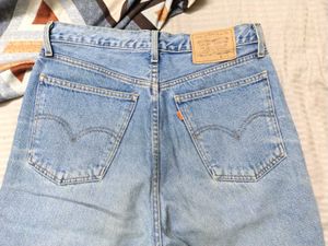 Vintage Levi's Orange Tab Light Wash Jeans