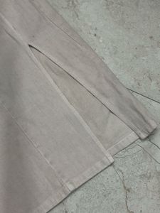 Beige Split Skirt