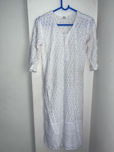 Elegant White Kurta