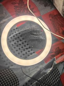 LED Ring Light with Phone Holder