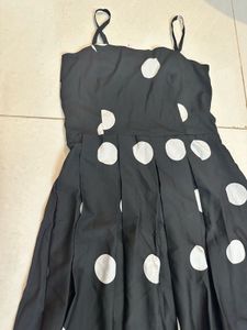 Black & White Polka Dot Dress