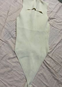 Chic Sleeveless Cutout Bodysuit