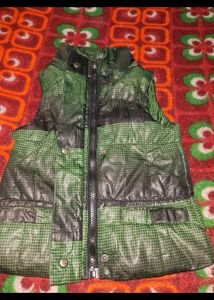 Green Puffer Vest