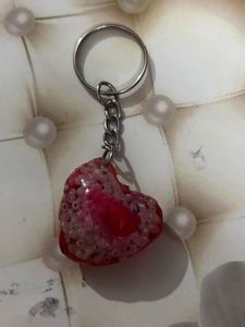 Rose &amp; Shoe Resin Keychain with 1 Earrings 3 combo