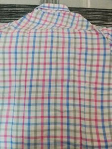 Checked Button-Down Shirt
