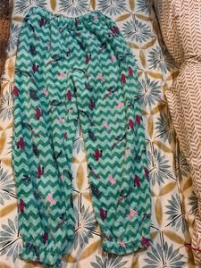 Cozy Cactus Print Pajama Pants