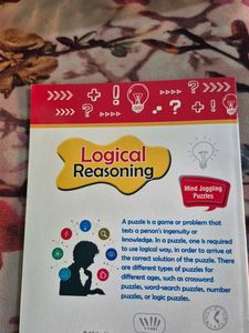 Logical Reasoning &amp; Mind Juggling Puzzles Book