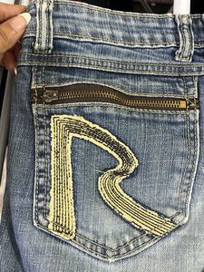 Classic Vintage Blue Denim Jeans