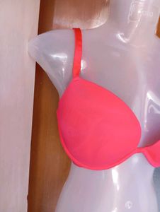 Vibrant Pink Push-Up Bra