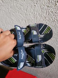 Fiery Feet Boys Blue Sandals
