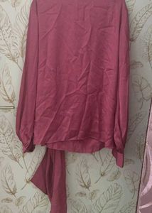 Vero Moda Satin Wrap Blouse