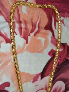 Gold Plated Pendant Chains and earrings
