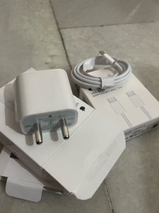 apple 20 watt charger with cable first copy