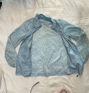 Light Blue Textured Jacket