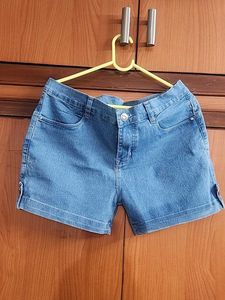 Soft Denim Shorts
