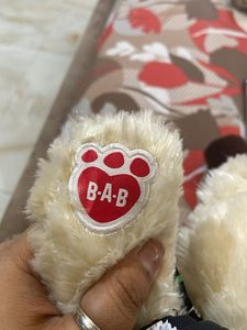 BAB Teddy Bear with  crochet Flower Pot
