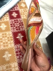 Embroidered Ethnic Mules
