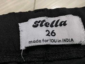 Stella Black Trousers