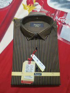 Men's Arvind Slim Fit Striped Shirt