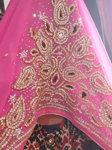 Pink Embroidered Kurta