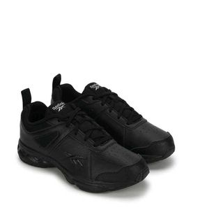 Reebok Black Leather Sneakers