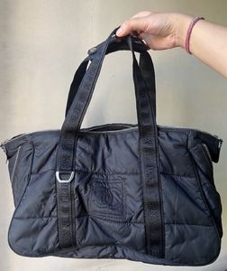 Chanel Black Quilted Duffle Bag