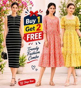 Trendy Fashion Combo - 3 Dresses