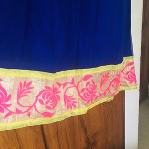 COMBO Unstitched party wear georgette lehenga