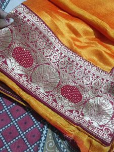Beautiful Yellow Saree