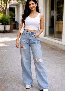 Baggy Ripped Jeans