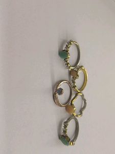 Set of 5 Fashion Rings