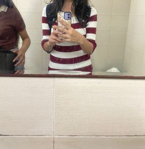 AUTUMN/FALL 2000s striped top