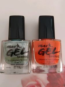 Avon Mark Gel Shine Combo 2 Big Nail Paints