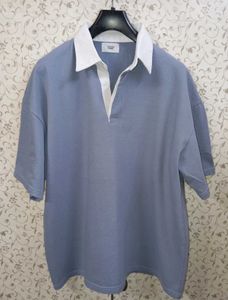 L.A.B.studio vivid lauren boxy polo tshirt