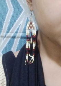 Ethnic dangling earring