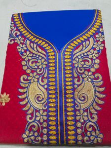 Summer Special Suit With Blue Bottom