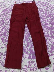 Elegant Maroon Kurta with Embellished Neckline
