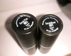 Glimmer Lipstick With Blush Combo