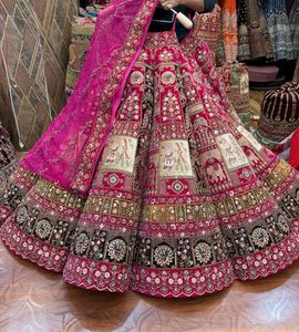 Stunning Embroidered Lehenga Choli