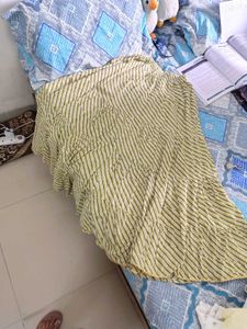 Bohemian Tiered Striped Maxi Skirt