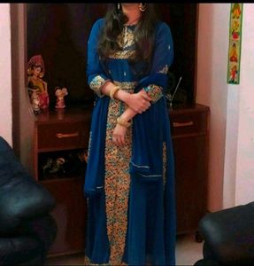 Elegant Teal Kurta Set