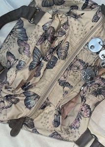 Butterfly Y2K Baguette Bag