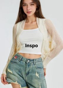 Cream Knit Shrug Sweater