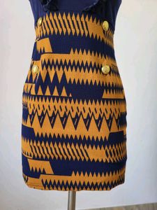 Stylish Mini Dress - Unique Design