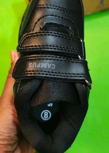 Black Campus Shoes Size 8