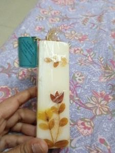 Decorative Floral Scented Candle
