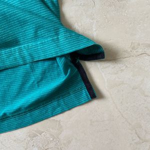 Patagonia Teal Polo Shirt