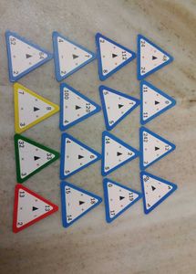 ➕➗Maths Learnering Triangle Cards