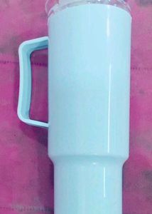 Light Blue  Tumbler with Handle 750 ml