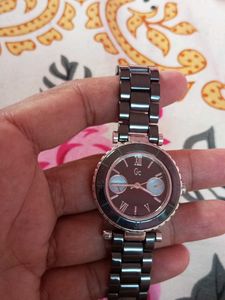 GC Orignal Diver Black Round Womens Watch